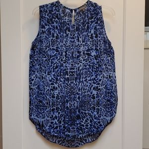 Vince Camuto Animal Print Sleevelss Blouse